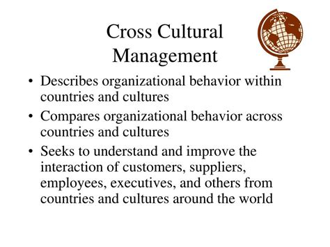 Ppt Cross Cultural Management Powerpoint Presentation Free Download