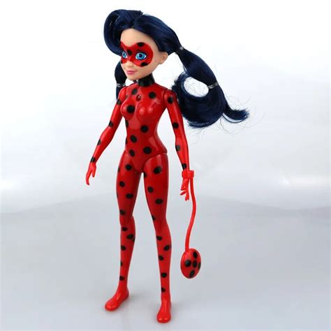 Miraculous Ladybug Girl Doll Musical Light Movable Joints Action Figure