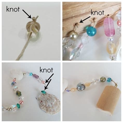 How To Make A Summer Bead And Shell Wind Chime My Pinterventures