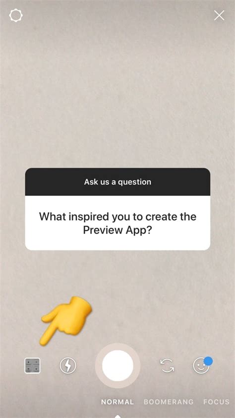 how to put a photo in the background when you answer an insta story question