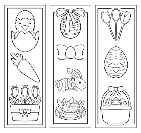7 Best Printable Easter Bookmarks To Color Pdf For Free At Printablee