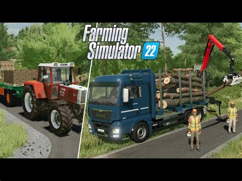 BOMEN KAPPEN KUILVOER EN BOTER VERKOPEN Farming Simulator 22