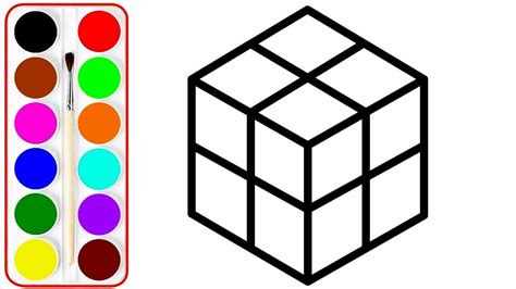 26 Best Ideas For Coloring Rubiks Cube Coloring Page