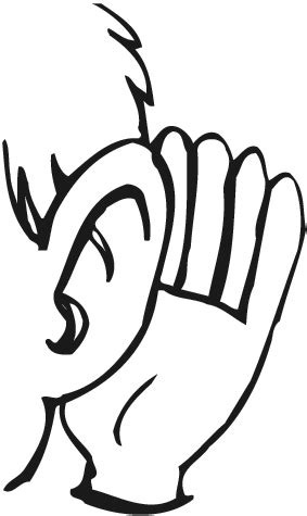 We found for you 15 ear clipart black and white png images with total size: Ahhhhh To Get A Word In Edgewise! How NOT Listening is a ...