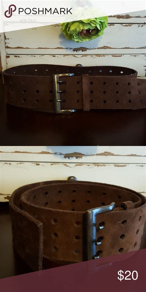 Vintage Abercrombie And Fitch Leather Belt Boho Leather Leather Belt Belt