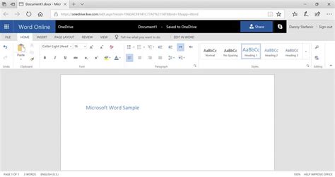 Powerpoint, word, and excel are all familiar applications that can get the job done. Microsoft Word 365 Online - LearnBrite Academy