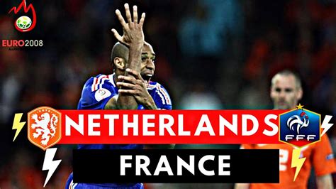 Netherlands Vs France 4 1 All Goals And Highlights 2008 Uefa Euro Youtube