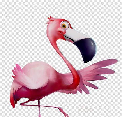 Pink Flamingo Clipart Illustration Bird Pink Transparent Clip Art