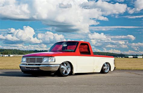 1997 Ford Ranger Pickup Lowrider Custom Tuning Wallpapers Hd