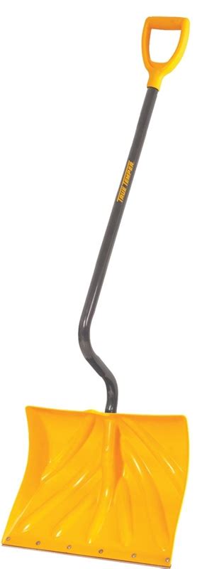 Arctic Blast 1627100 Snow Shovel With Poly D Grip 18 In W X 13 12 In