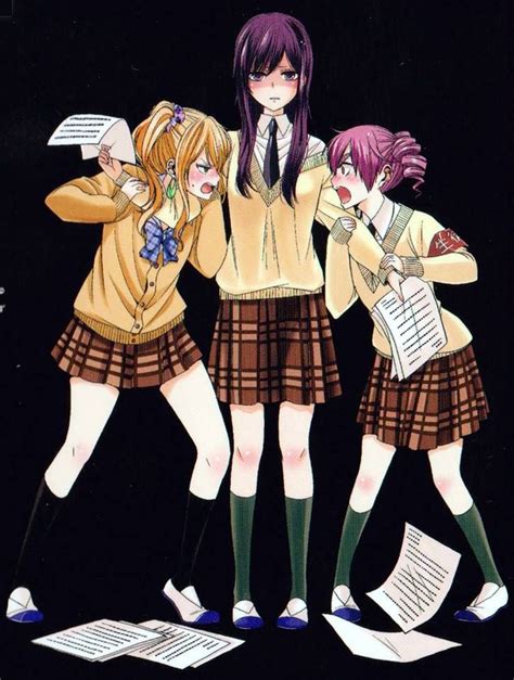 Citrus Manga Tumblr Casais Lésbicos Fofos Menina Anime Anime