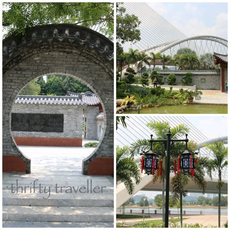 It is located in precinct 4 and it hosts an annual garden festival called royal from there, take the shuttle service to anjung floria putrajaya. China Malaysia Friendship Garden - The Thrifty Traveller