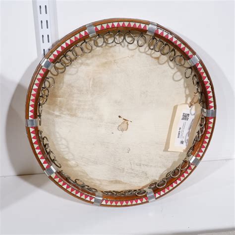 Vintage Eastern European Hand Drum Lot 1222371 Allbids