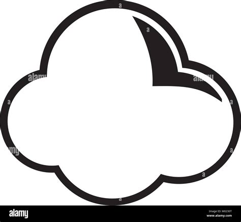 Cloud Vector Illustration Stock Vector Image And Art Alamy