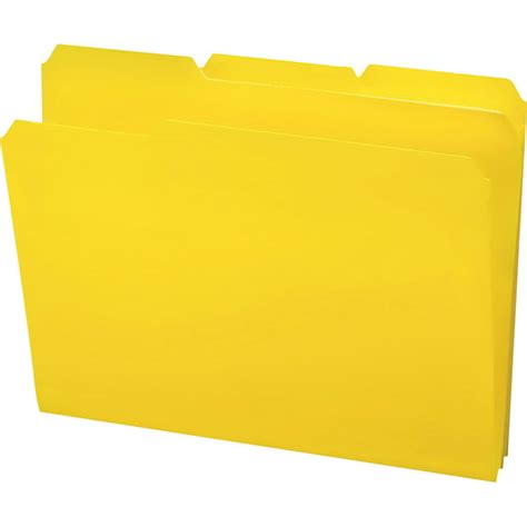 Smead File Folders Yellow 24 Box Quantity