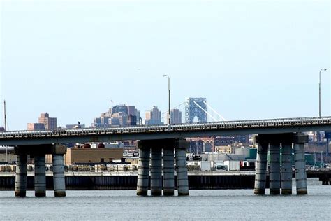 Rikers Island Bridge Over Rikers Island Channel East River New York