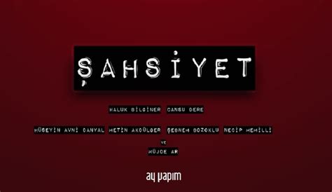Şahsiyet dizisi başrol oyuncusu haluk bilginer, 47. İnternet Dizisi "Şahsiyet" Üzerine - Uçsuz Kalem
