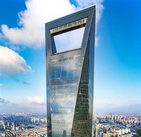 Shanghai World Financial Center 2nd Skyscraper In