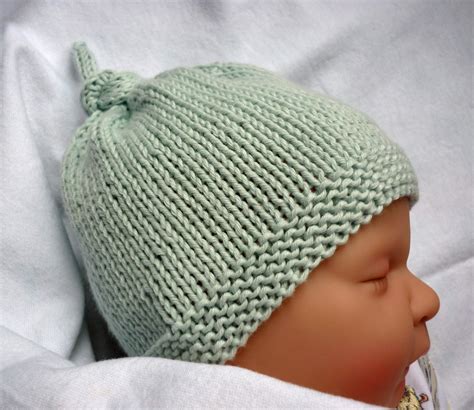 Knit Baby Hat 4 Ply