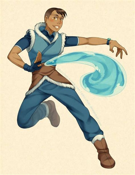 Protective Waterbender By Piku Chan Avatar Characters Character