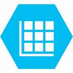 Azure Blob Icon Database Tables Clipart Microsoft