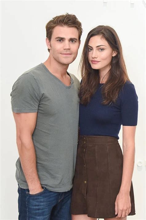 Phoebe Tonkin And Paul Wesley Cuddle At The Us Open Artofit