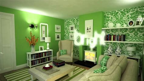 Colour Schemes Decorating With Green Youtube