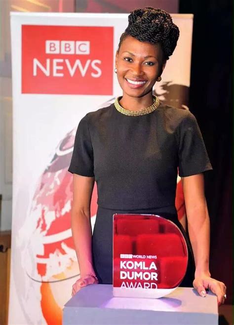 Nancy Kacungira Presented With Bbc World News Komla Dumor Award Ny Dj