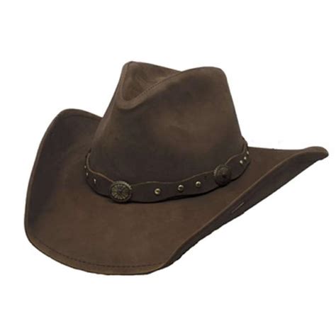 Stetson Roxbury Leather Cowboy Hat Blackmocha Western And Outback