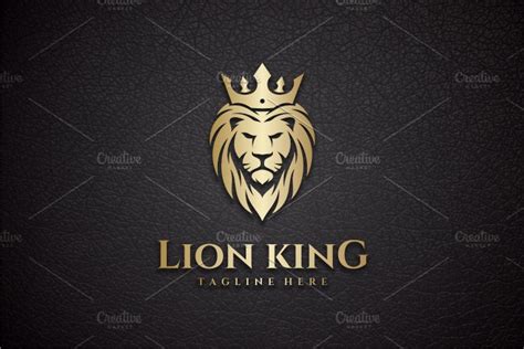 King Lion Logo | Creative Logo Templates ~ Creative Market