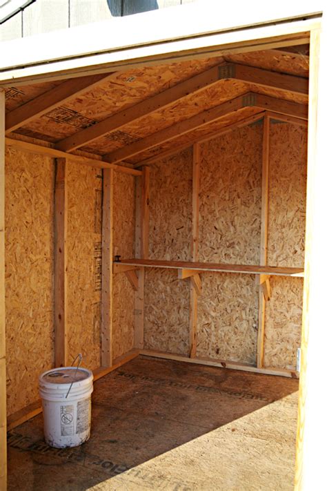 Shelving is also a convenient way to organise your shed. IHeart Organizing: An Organized Garden Shed