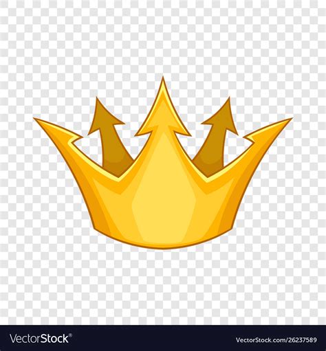Prince Crown Icon Cartoon Style Royalty Free Vector Image