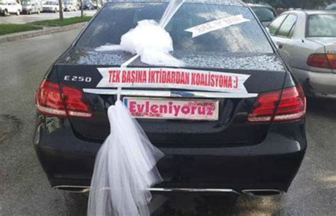 gelin araba arkası yazıları