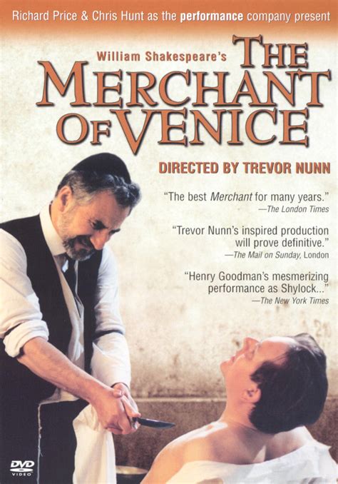 The merchant of venice is a 2004 movie based on shakespeare's play with the same name. The Merchant of Venice (2001) - Trevor Nunn | Synopsis ...