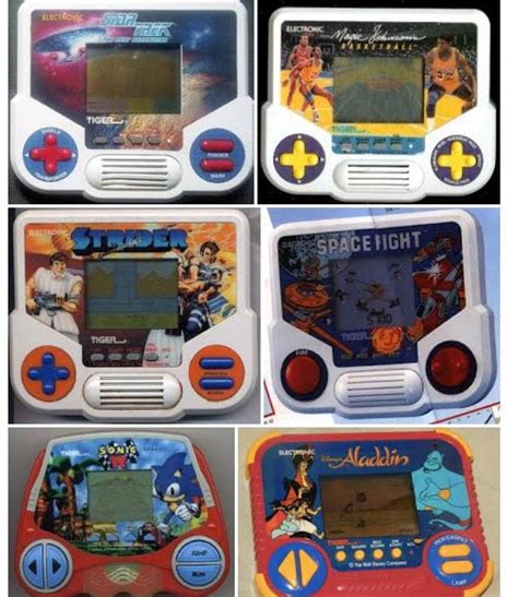 Battery Operated Handheld Games Nostalgia