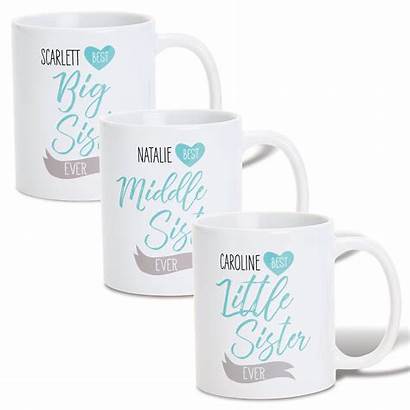 Sister Personalized Mug Mugs Gifts Glasses Funny
