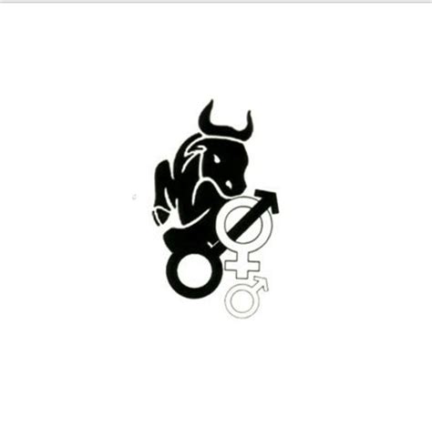 Qos Hotwife Bull Temporary Tattoo Water Resistant Tattoo Etsy Uk