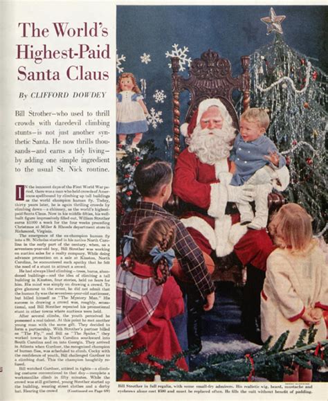 The Worlds Highest Paid Santa Claus The Saturday Evening Post