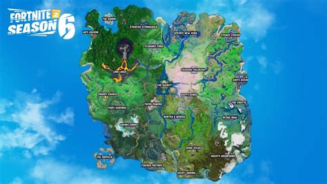 Fortnite Season Map Youtube