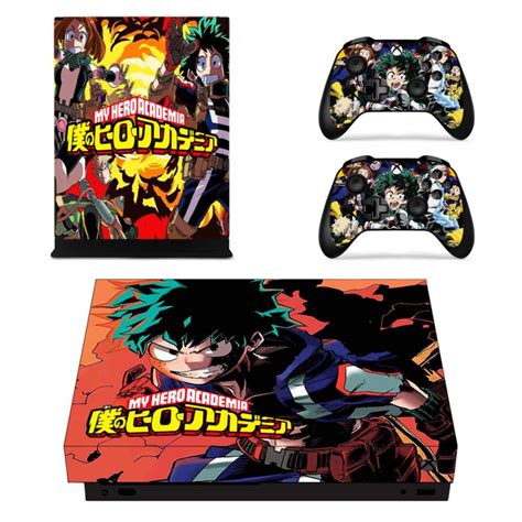 My Hero Academia Xbox One X Vinyl Skin Sticker Wrap