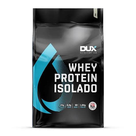 Whey Protein Isolado 18 Kg Dux Nutrition Lab Baunilha Baunilha