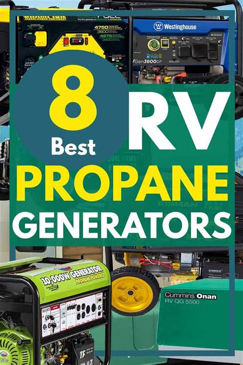 8 Best Rv Propane Generators