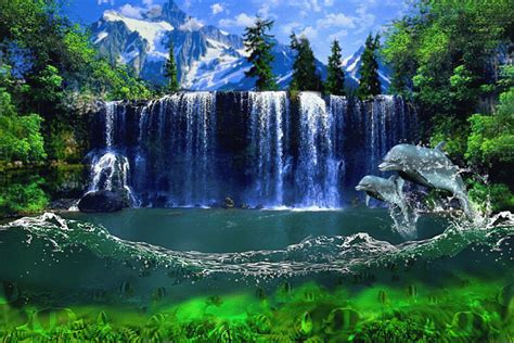 50 Animated Waterfall Wallpaper With Sound