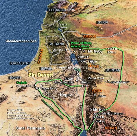 Moab Maps And Videos Casual English Bible