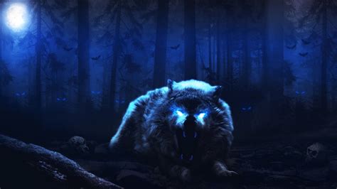 Scary Wolf Wallpapers Hd Wallpapers Id 27589