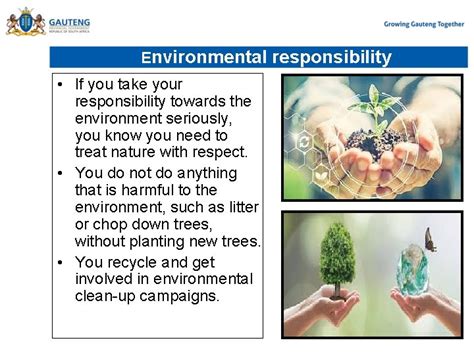 Social And Environmental Responsibilities LIFE ORIENTATION GRADE 12