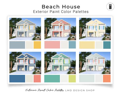 Buy Exterior Paint Colors Beach House Coastal Exterior Color Online In