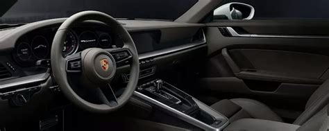 2020 Porsche 911 Interior Cabin Features Colors Seats Storage