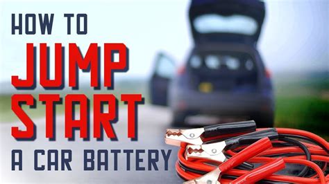 How to jump a car without cables. How To Jump Start A Car Battery - YouTube