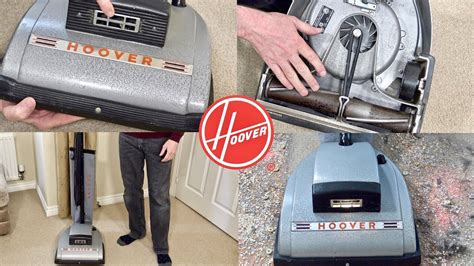 Vintage Hoover 912a Commercial Upright Vacuum Cleaner Unboxing And Demo